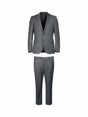 Topman Grey Wool Blend Suit